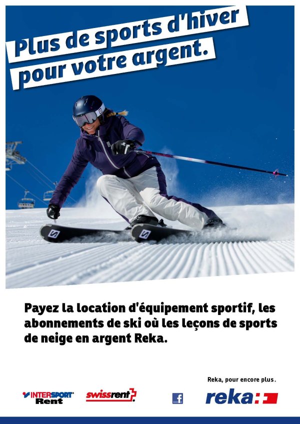 Flyer "Plus de sport pour votre argent"